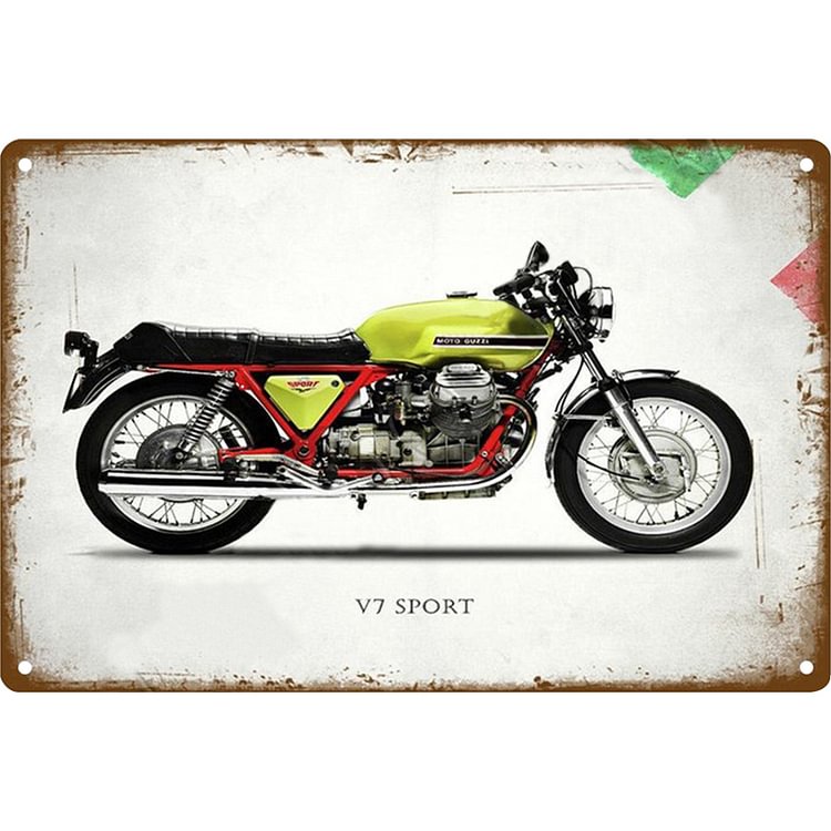 Moto Guzzi - Vintage Tin Signs/Wooden Signs - 20*30cm/30*40cm