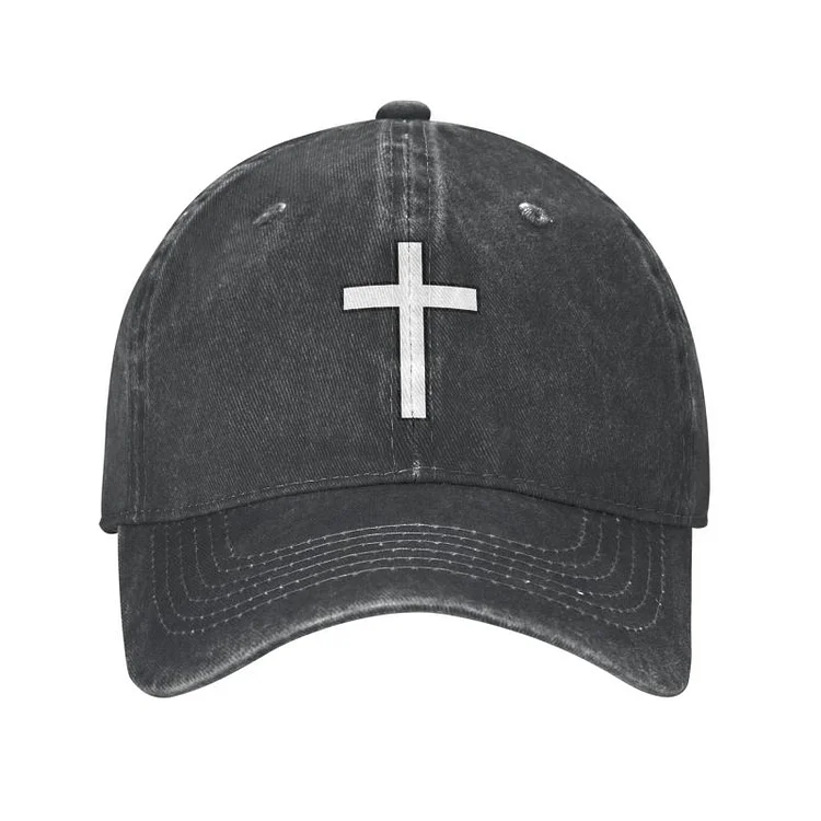 Classic Cotton Christian Religious Jesus Baseball Cap Men Women Adjustable Catholic Cross Dad Hat Performance