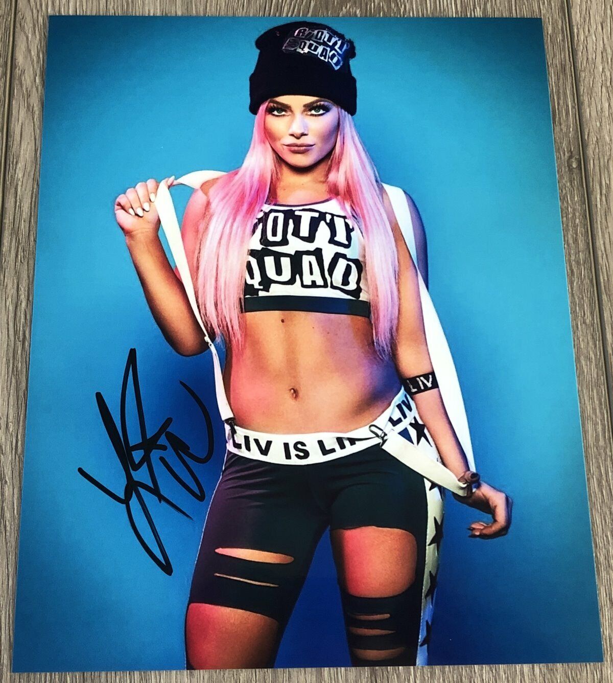 LIV MORGAN SIGNED AUTOGRAPH WWE RAW SMACKDOWN NXT 8x10 Photo Poster painting F w/EXACT PROOF