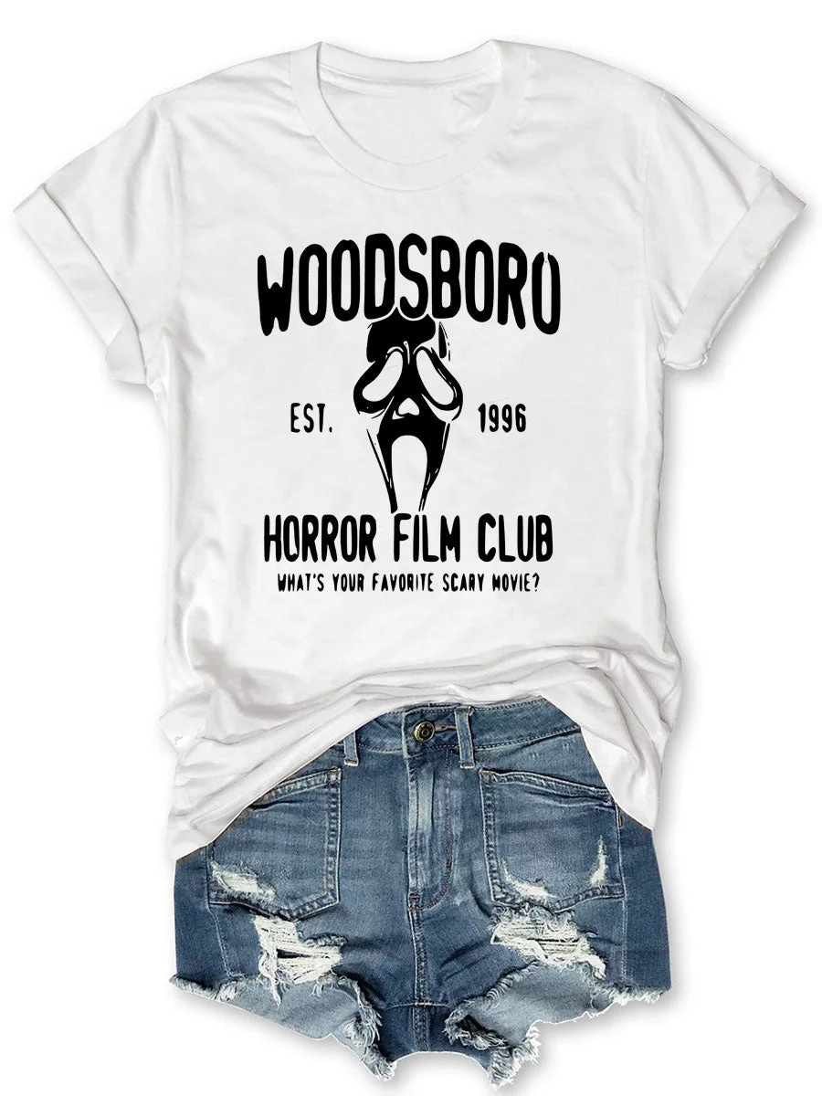 Woodsboro Horror Film Club T-shirt