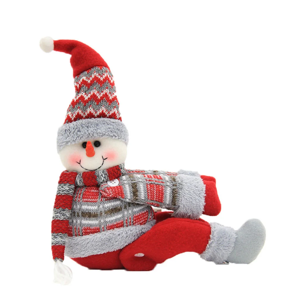 Christmas creative curtain buckle cartoon doll decorations