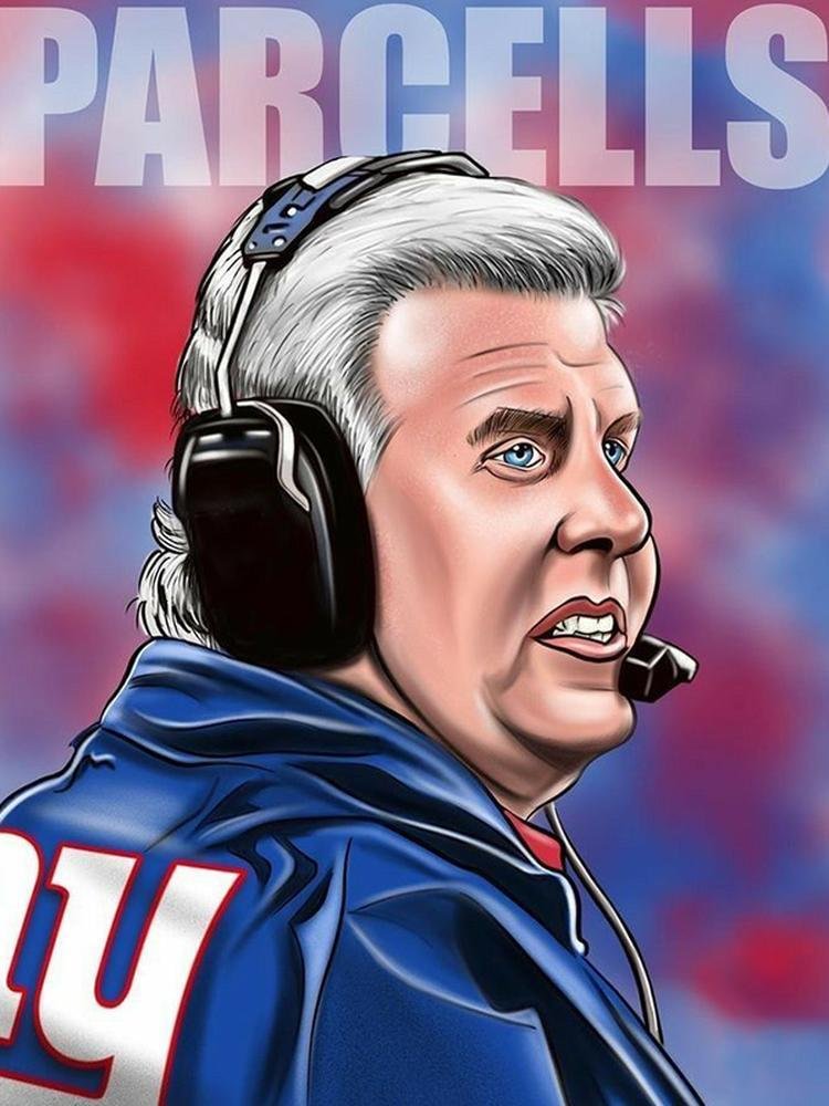 NFL-Diamond Painting-DIY Round Full Drill-New York Giants