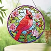 Diamond Painting Acrylic Single-Side Cardinal Hanging Pendant for Office Decor