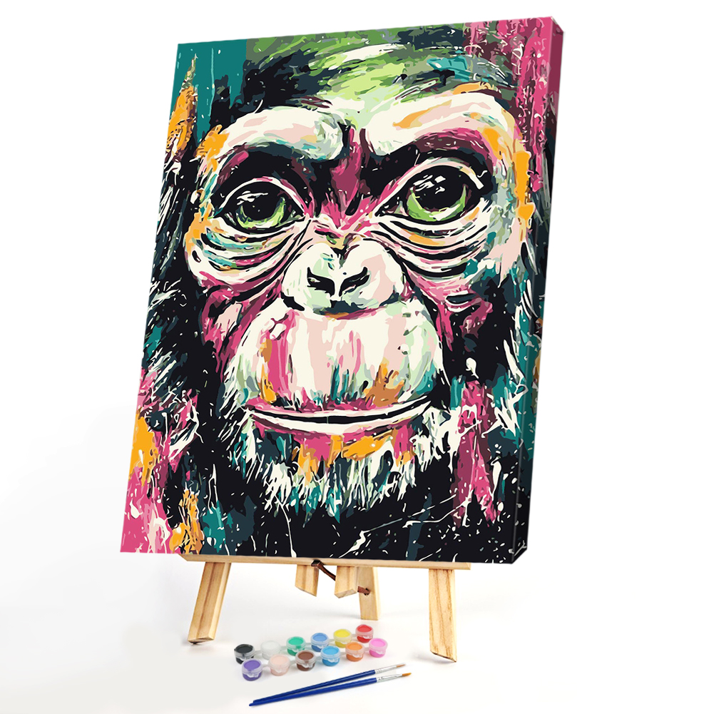 

40*50CM Paint By Numbers-Monkey, 501 Original