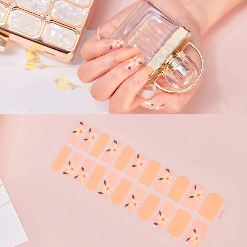 Churchf Fashionable Blue Diamonds Nail Art Stickers Collection Manicure DIY Nail Polish Strips Wraps for Party Decor-Nail Inspo
