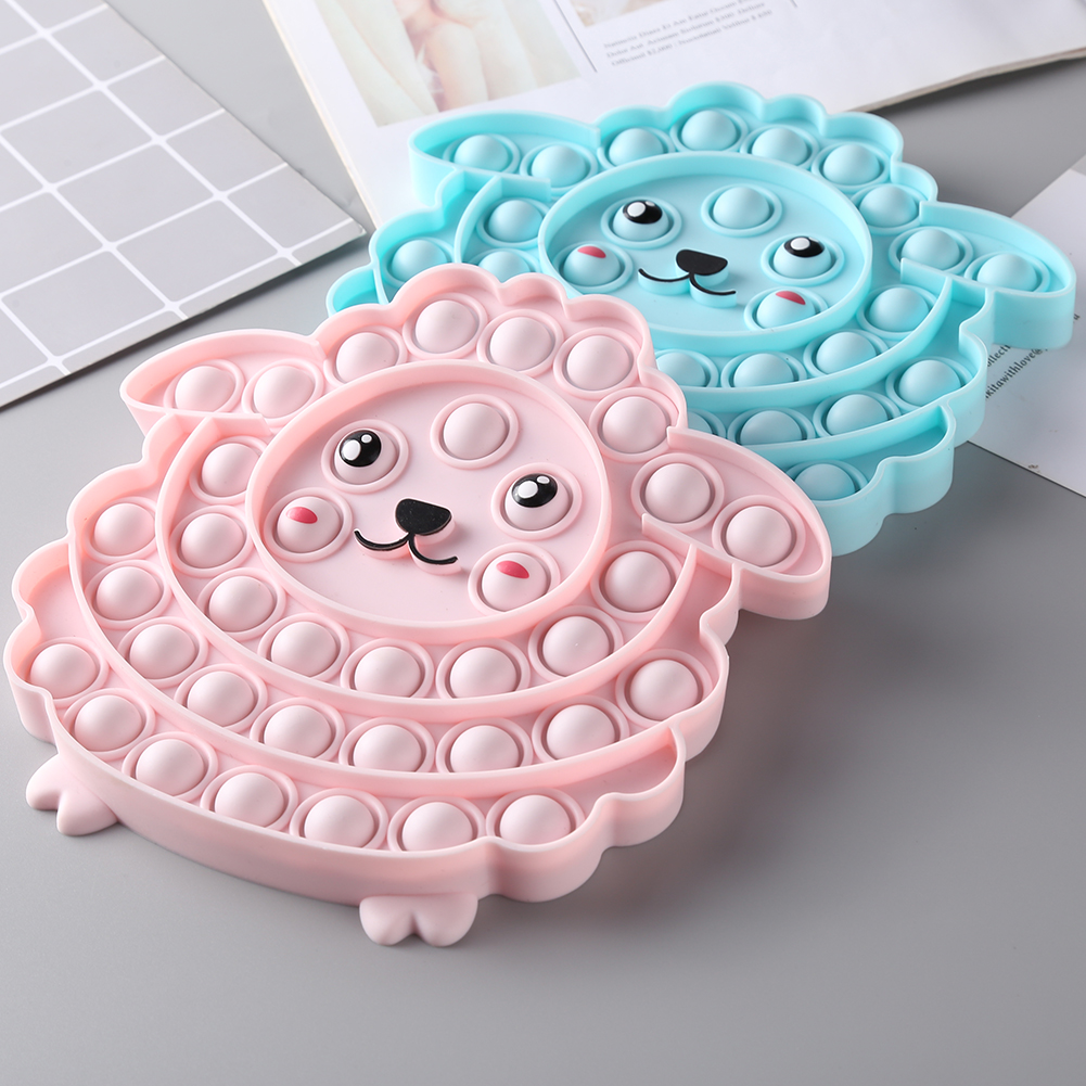 

ADHD Autism Relief Toys Sheep Push Bubble Sensory Kids Focus Sensory Toy, 501 Original