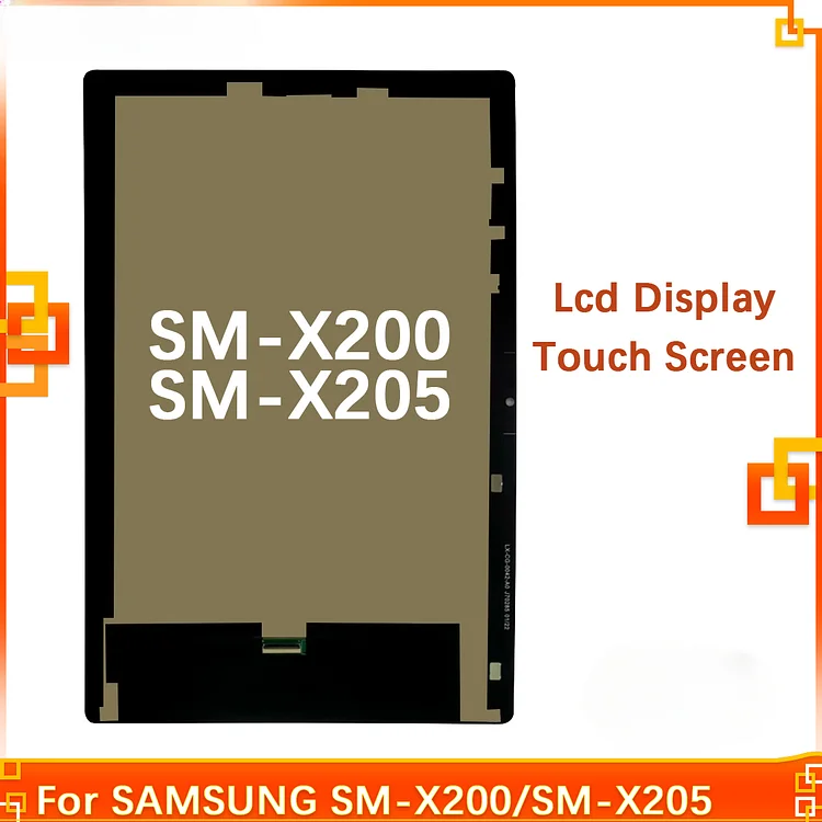 10.5" 100% Tested For Samsung Galaxy Tab A8 10.5 2021 SM-X200 X205 X205C Display Touch Screen With Lcd Assembly Replacement