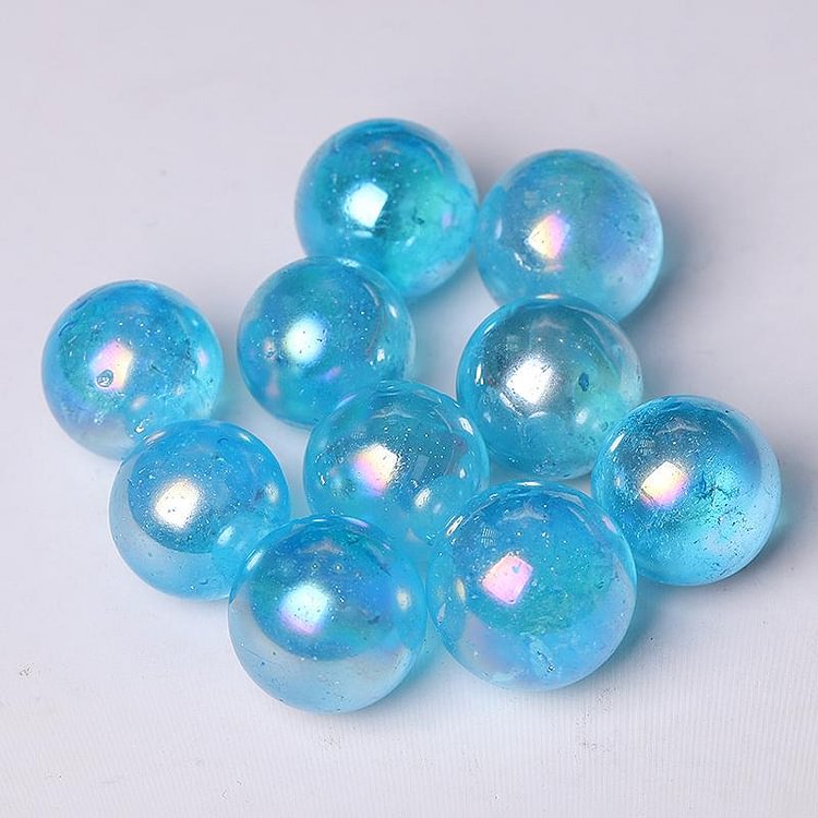 0.25kg Aura Blue Crystal Spheres