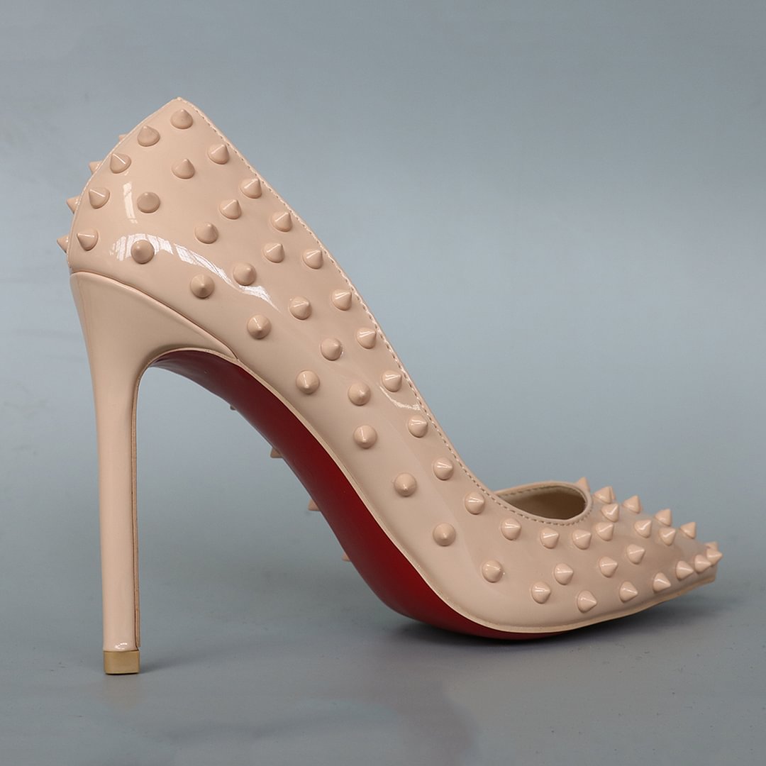 12cm Rivets Party Pumps-vocosishoes