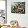 Fox - 11CT Stamped Cross Stitch - 40*50cm - Animal