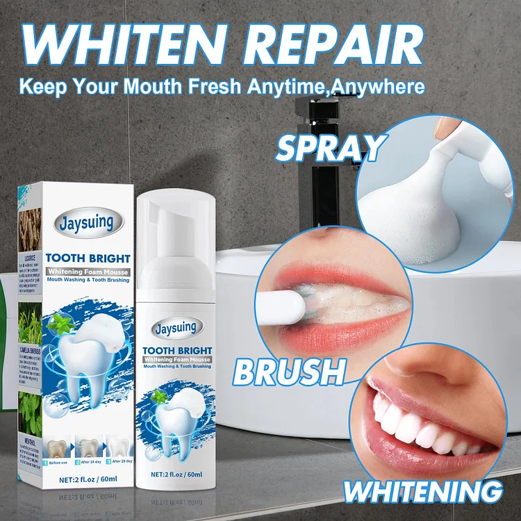 😍TEETH WHITENING MOUSSE
