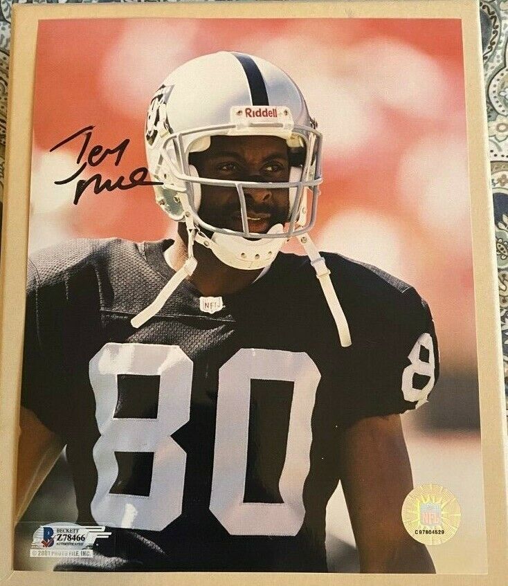 Jerry Rice signed autographed 11x14 Photo Poster painting 49ers Hall of Fame Raiders COA