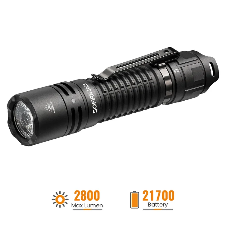 Sofirn SC28 Powerful Tactical Flashlight 