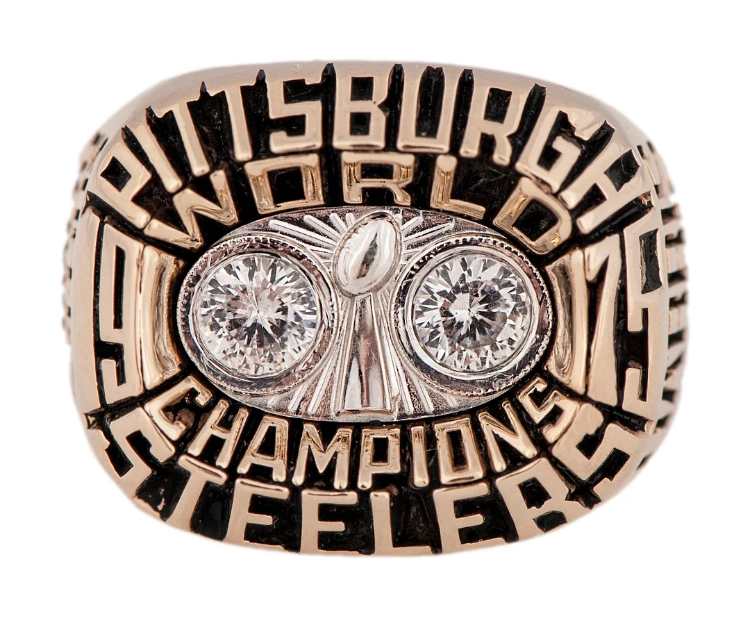 1975 Pittsburgh Steelers Super Bowl Championship Ring - www