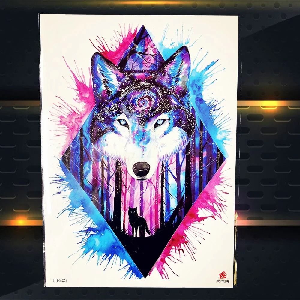 New Beautiful Diamond Whale Dolphin Temporary Tattoo Waterproof 3D Arrow Fish Tatoo For Men Women Body Art Fake Tattoo Stickers