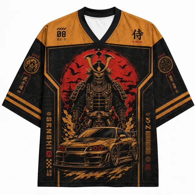 Techwear JDM Moto 17 Short Sleeve Jersey