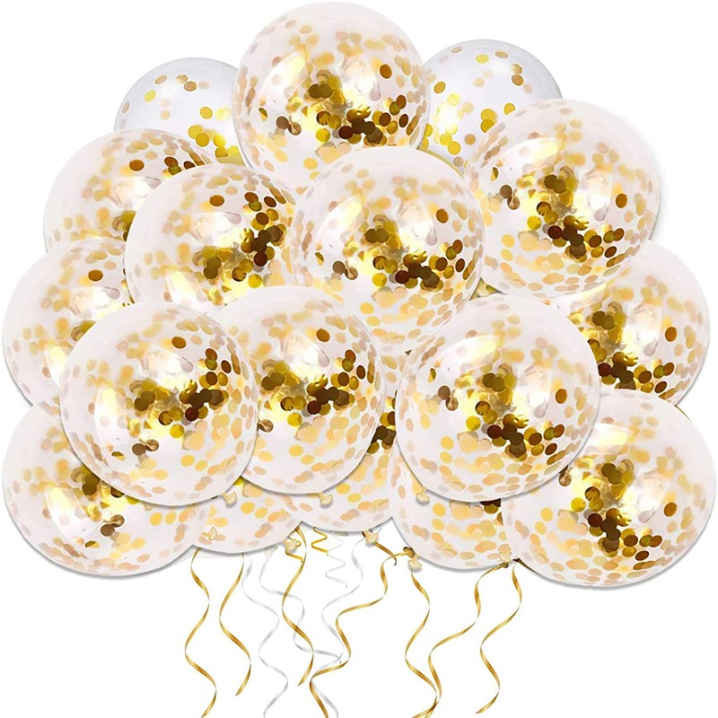 

Sequined balloon push scan code small holiday wedding confe, Yellow, 501 Original