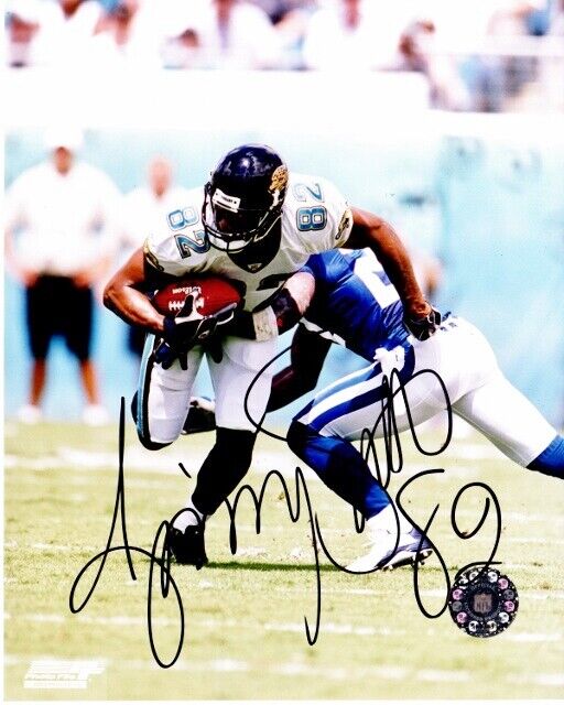 Jimmy Smith Signed - Autographed Jacksonville Jaguars 8x10 inch Photo Poster painting with COA