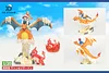 1/20 Scale World Zukan Ash Ketchum & Evolution of Charizard Set - Pokemon Statue - XO Studio