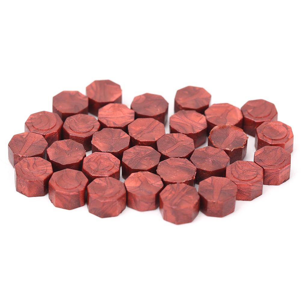 

100pcs Vintage Wax - Claret - Wax Seal Stamp, 501 Original