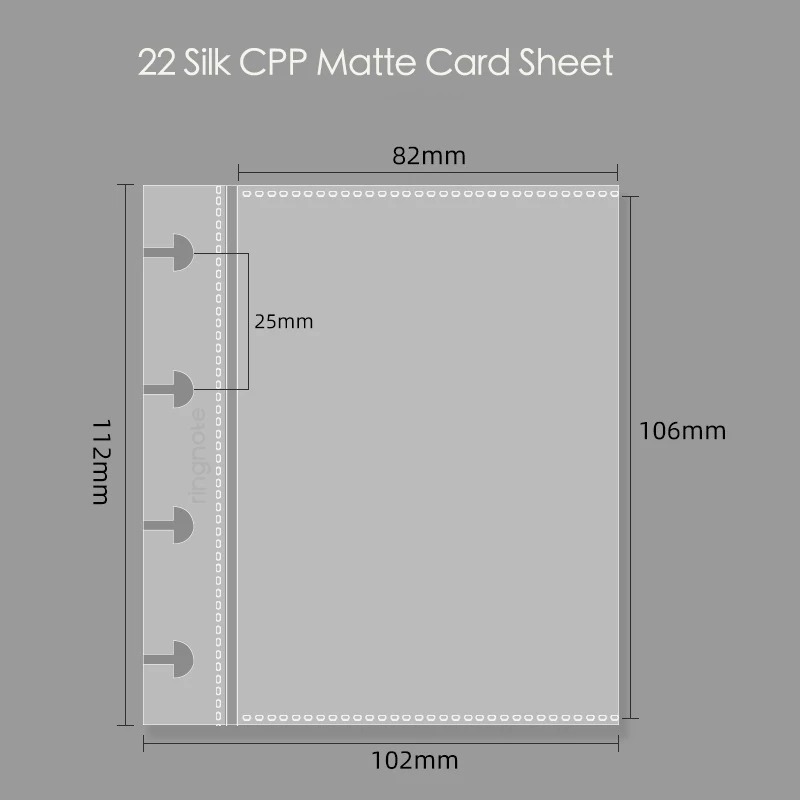Fromthenon Storage Album Photo Mushroom Holes Loose Leaf Album Chase The Star 4 Inch 1 Grid  Notebook Card Storage Supplies
