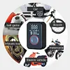 Electric Car Inflation Pump Rechargeable Lighting Power Bank Digital Tire Pump