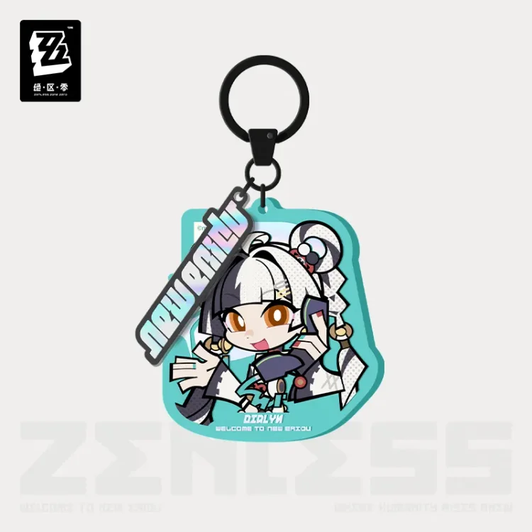 Zenless Zone Zero Krampus Compliance Authority Keychain (Feb 2026
