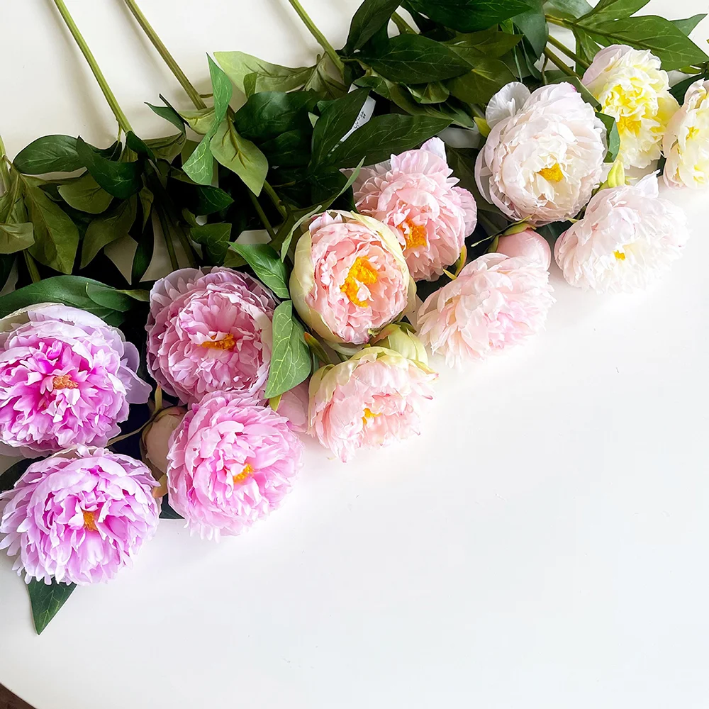 Simulation peony peony flower home window decoration