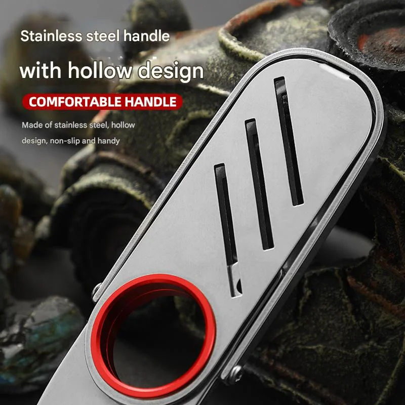 BG outdoor belt knife portable camping equipment fruit knife