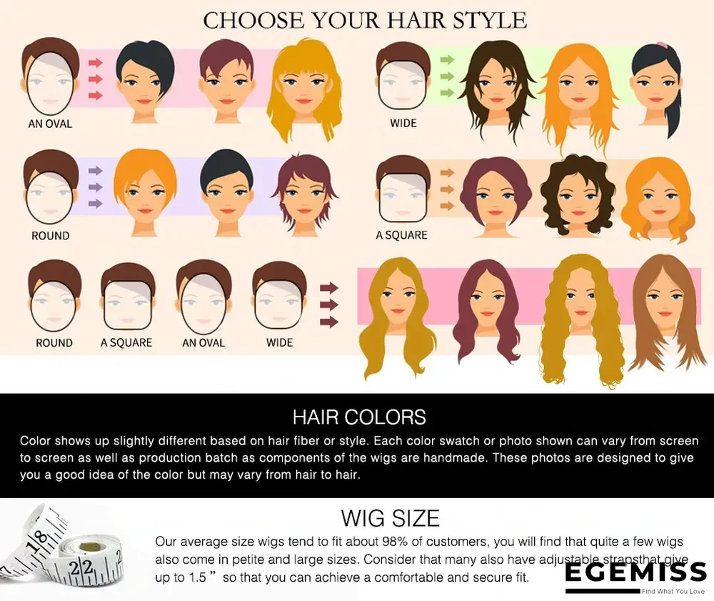 Chemical Fiber Black Long Curly Hair Wig Headgear | EGEMISS