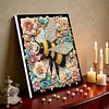 Framed Diamond Painting - Special Shaped - Insect (25x25cm)