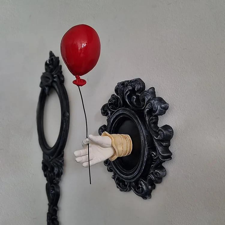 🔥BUY 2 FREE SHIPPING🤡Ghost Joker Frame- Home Spooky Decor(No balloon 🎈)