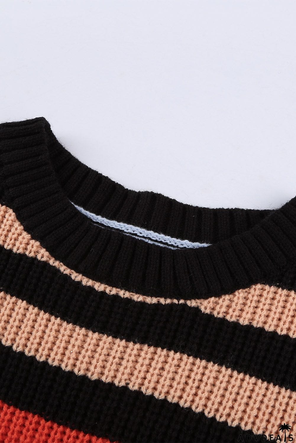 Striped Drop Shoulder Sweater