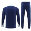 2024 France Blue Long Sleeve Training Jacket Set