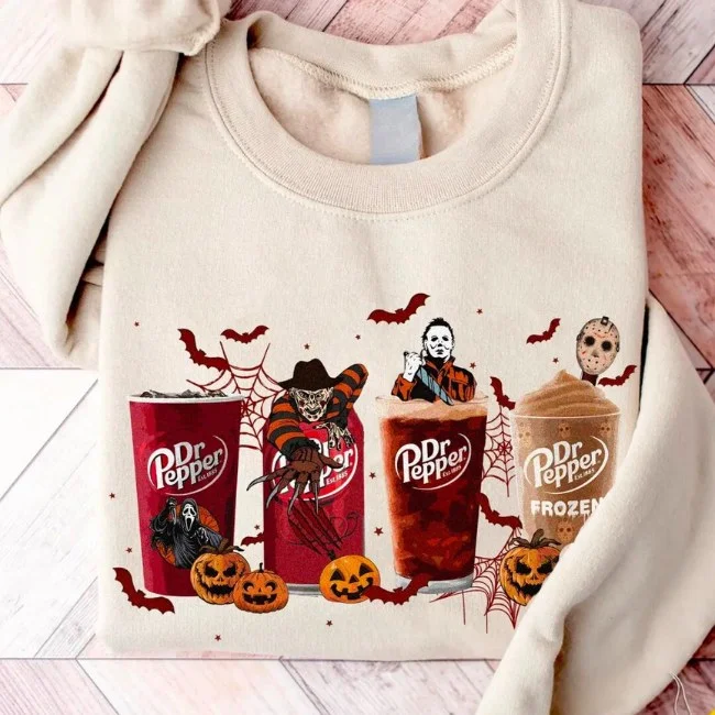 Halloween Shirt, Retro Halloween Shirt, Halloween T-shirt, Soda Lover Gift, Soda Shirt, Halloween Party, Halloween Gift