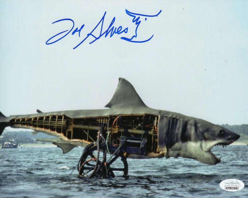 Joe Alves Autograph 8x10 Photo Poster painting Jaws Bruce Signed