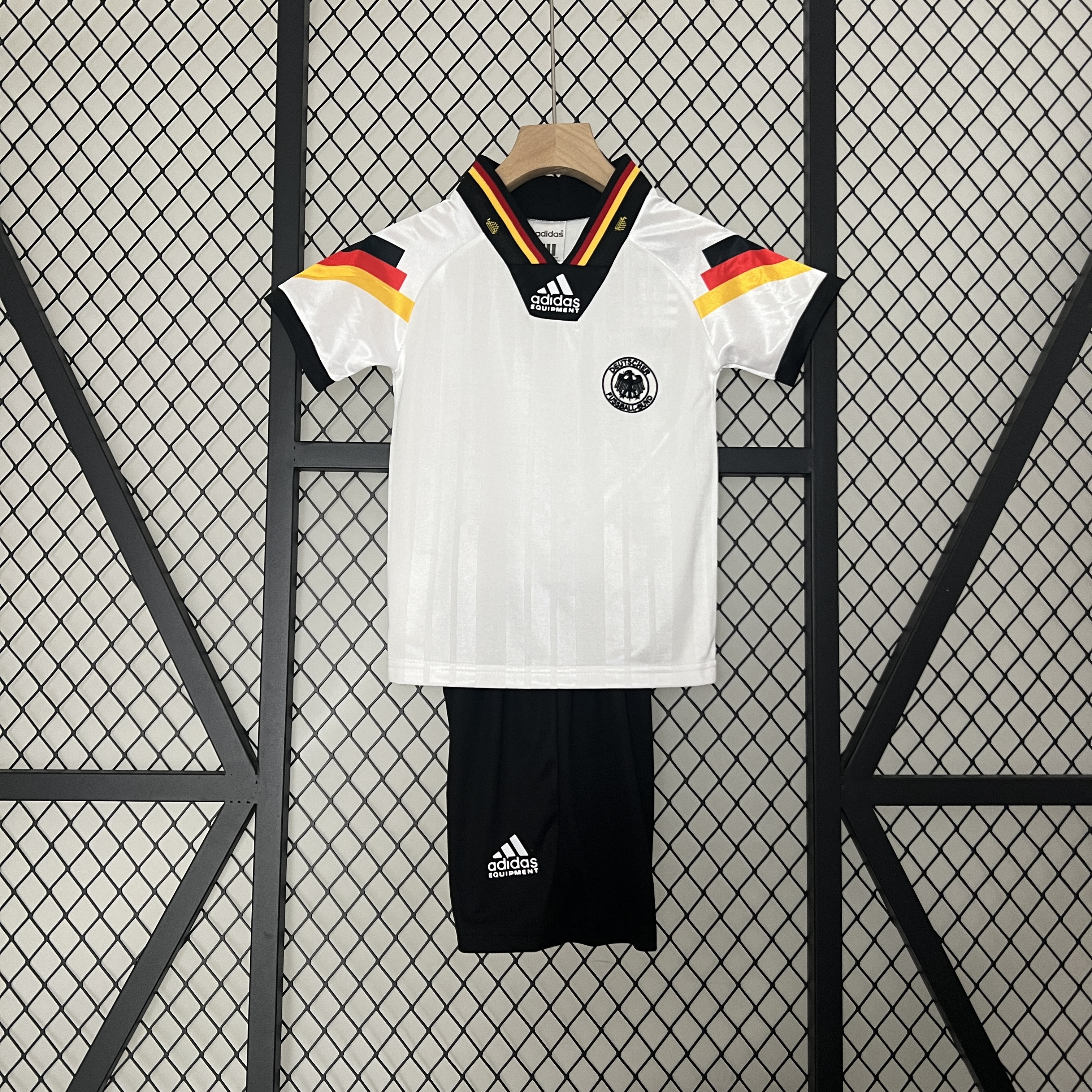 Retro Germany 1992 Home Stadium Kids Kit