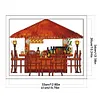 【Limited Stock Sale】Happy Hour-14CT Stamped Cross Stitch 41*34cm/16.14*13.39in tapestrymarket