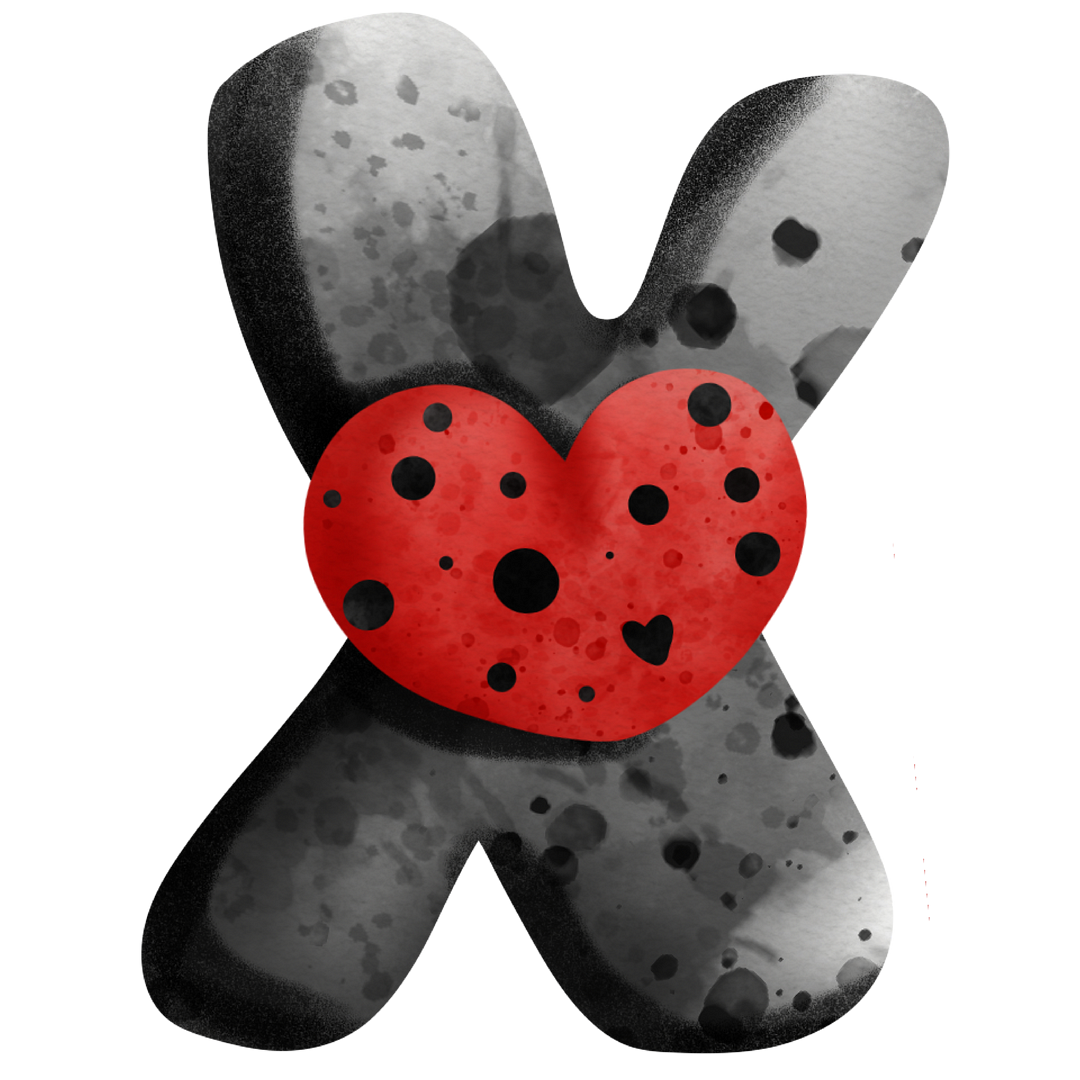 Diamond Painting - Full Round/Square Drill - Ladybug Alphabet(30*30 - 50*50cm)