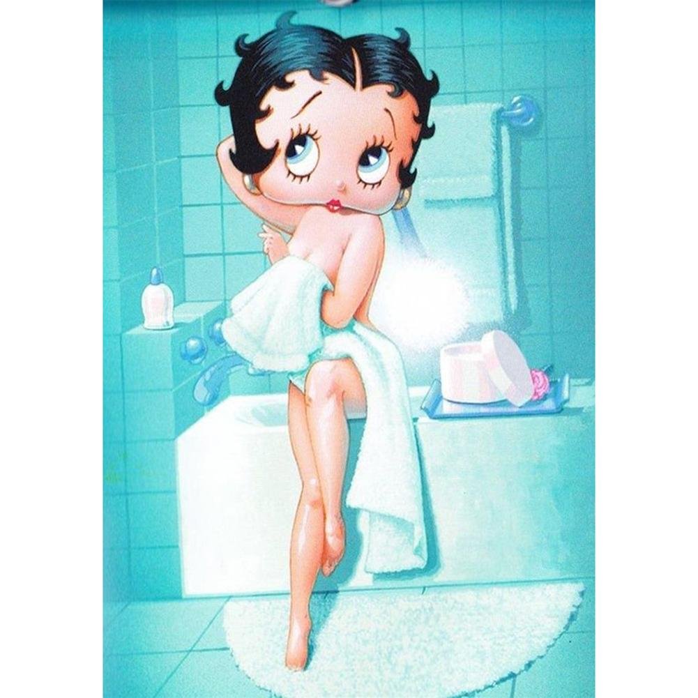 Full Round Diamond Painting - Betty Boop(30*40cm)