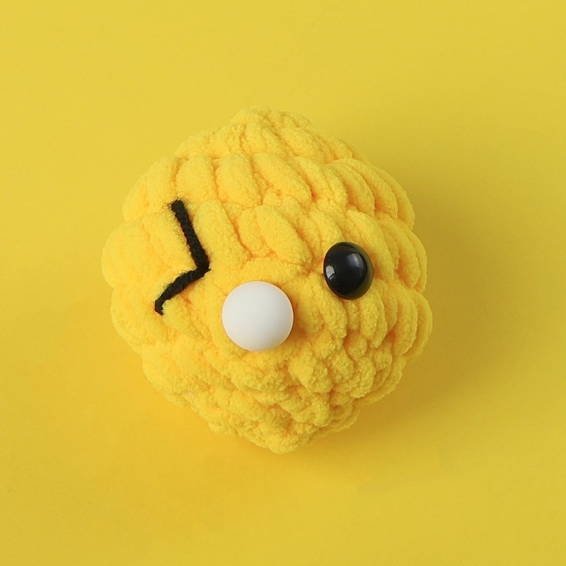 2 Pieces Cute Sunflower Santa Claus Yarn Women’s Bag Pendant Keychain