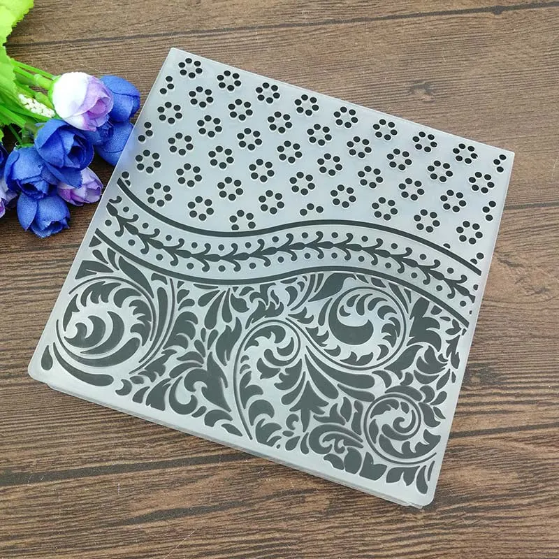 Merry Christmas Embossing Folder Plastic Card Making Stamps Scrapbooking Paper Craft Supplies Folders Album DIY