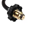 Propane Adapter Hose LP Tank 1lb To 5-20lb Converter for QCC1 Type1 Gas Grill
