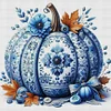 (Multi-Style) Stitching Pumpkin-14CT Counted Cross Stitch 40*40cm/15.75*15.75in