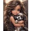 Little Girl-Full Round Diamond Painting 50*60CM