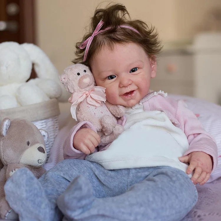 Realistic 21'' Linda New Silicone Reborn Baby Doll Girl - RSDP-Rebornbabypuppen-Rebornbabypuppen.de