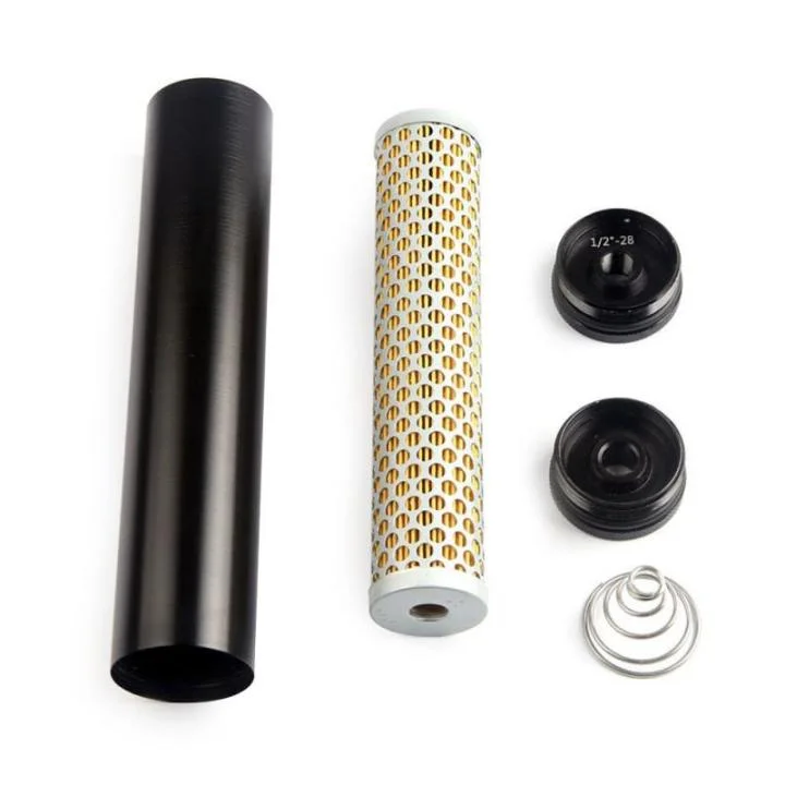  10inch Aluminum New Fuel Filter Suit for Napa 4003 WIX 24003 1/2"-28 Turbo Air Filter RS-OFI016