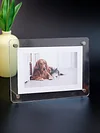 Acrylic Magnetic Photo Frame, Display Stand, Place Card Crystal Frame