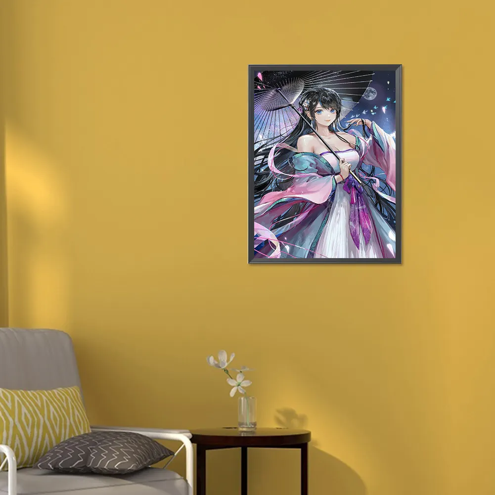 Full Round Diamond Painting 30*40cm - Girl