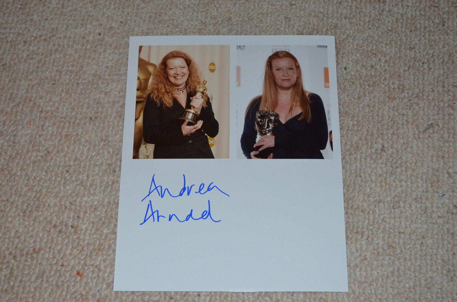 ANDREA ARNOLD signed autograph In Person 8x10 (20x25 cm) director ACADEMY AWARD